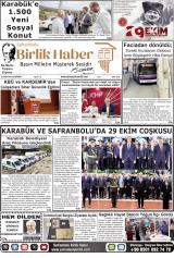 SAFRANBOLU BİRLİK HABER