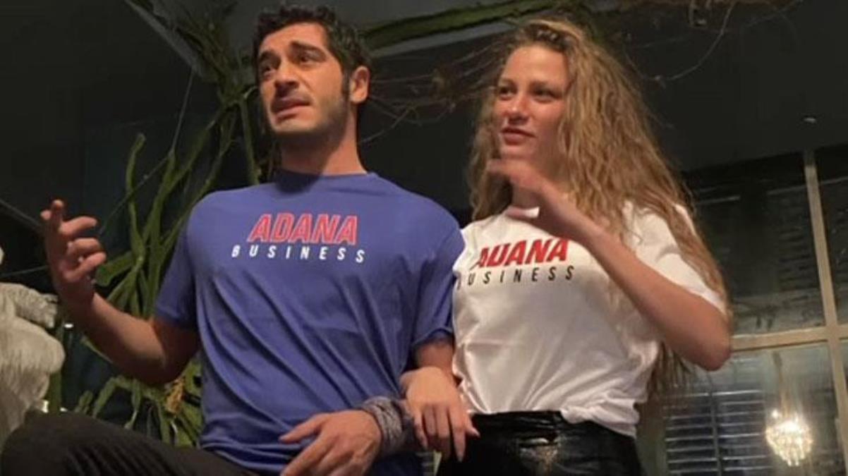 Serenay Sarıkaya, partneri Burak Deniz’le aşk yaşadığı iddiasını yalanladı