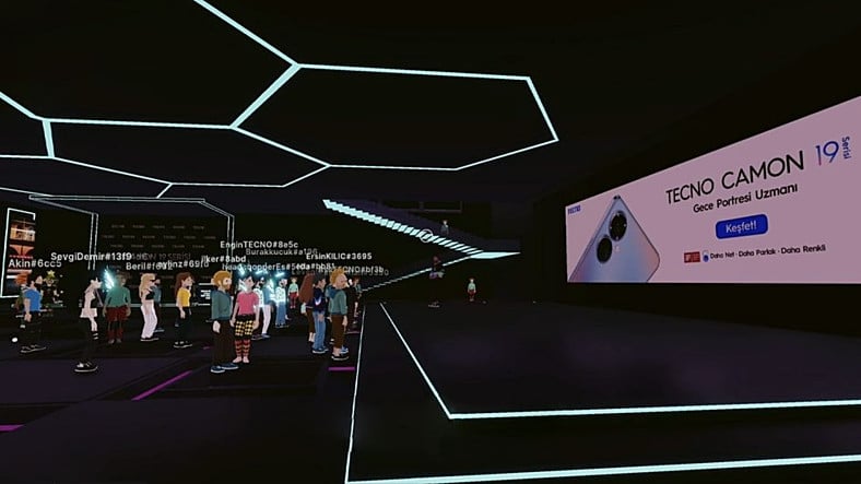 TECNO’dan Metaverse’te Türkiye Lansmanı!