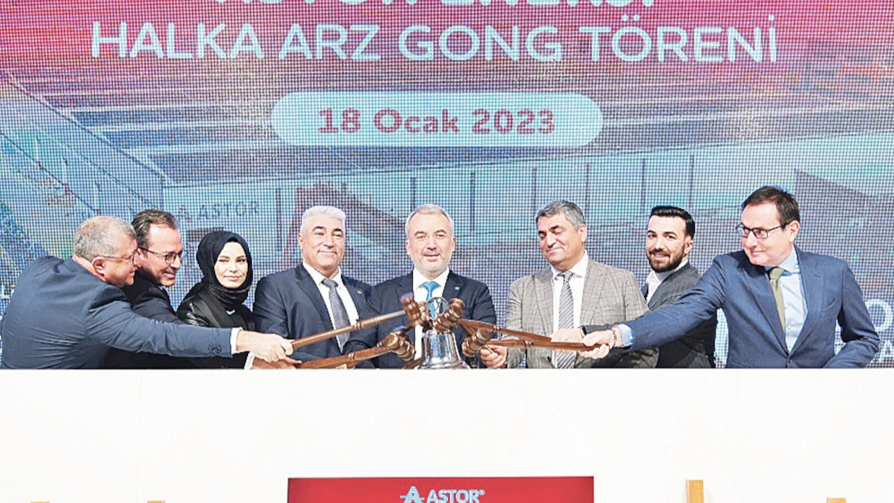 Borsada gong Astor Enerji için çaldı