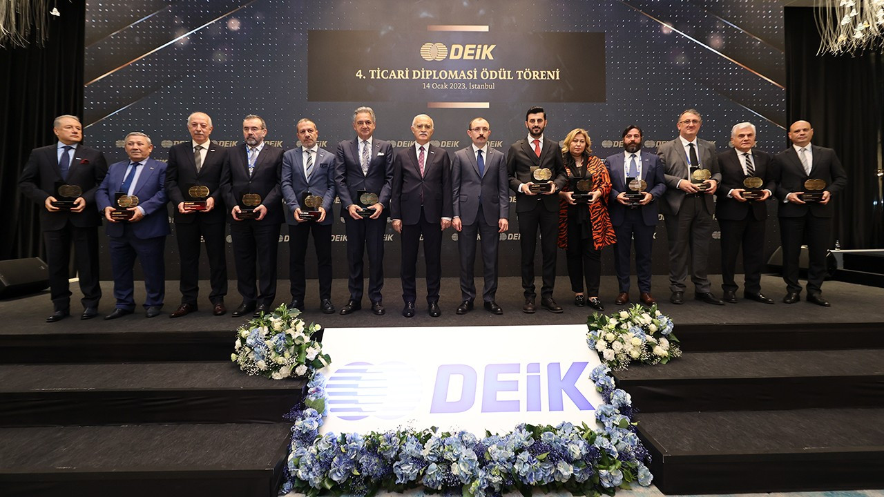 DEİK 4. Ticari Diplomasi Ödülleri sahiplerini buldu