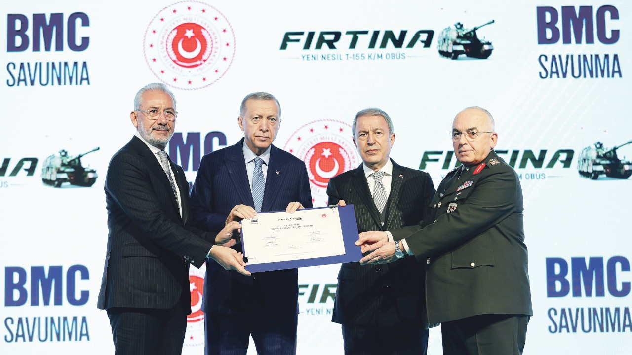 Fırtına obüsleri TSK’ya teslim edildi