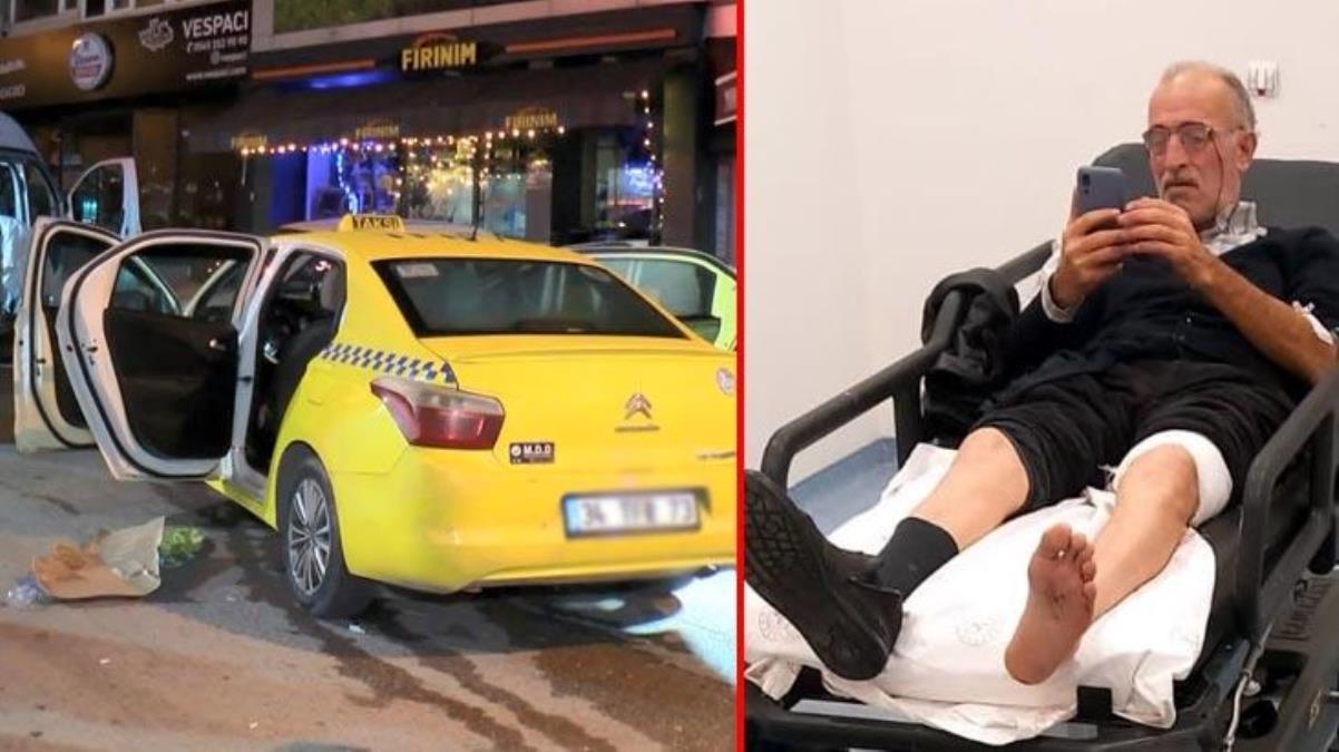 Taksi ücretini fazla bulan yolcu, şoförü silahla yaralayıp kayıplara karıştı