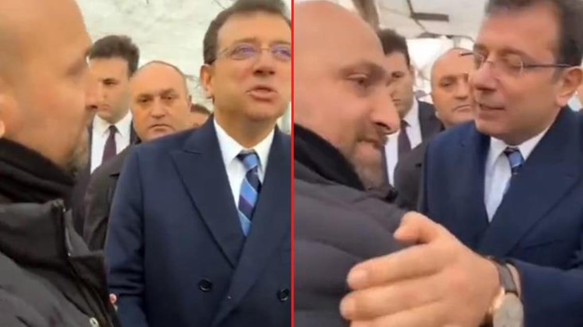 Vatandaş “Size yakışmıyor” deyip sitem etti! İmamoğlu kolundan tutup ısrarla aynı soruyu sordu
