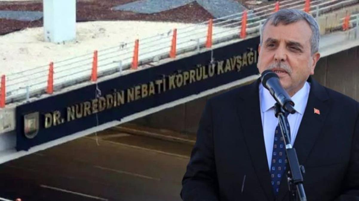 15 Temmuz Köprüsü Kavşağı’nın adını “Nureddin Nebati” yaptılar, tepki gelince tabelayı indirdiler