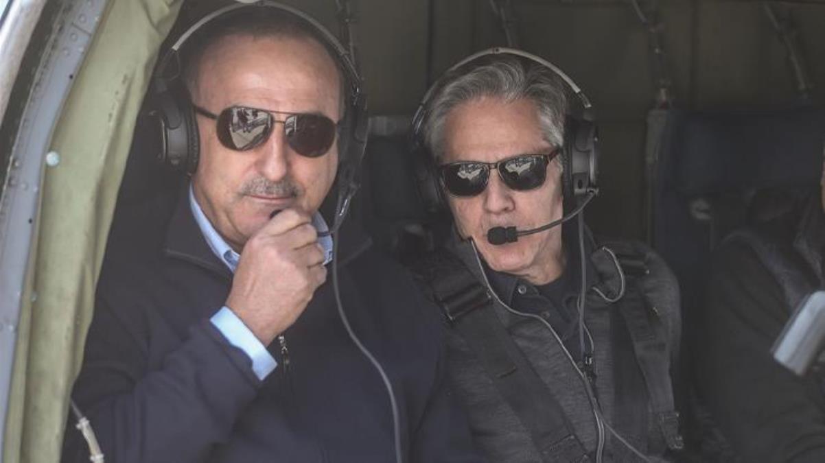 ABD Dışişleri Bakanı Blinken, deprem bölgesinde incelemelerde bulunmak için Türkiye’ye geldi