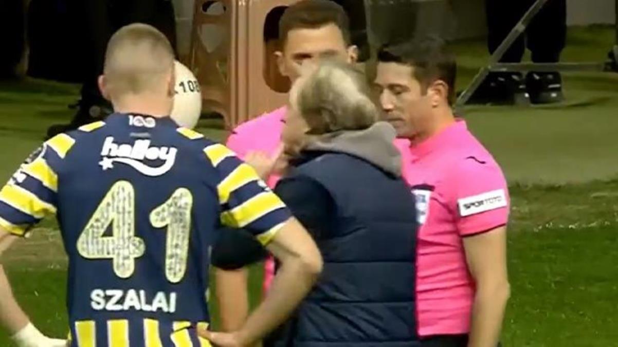 Adana Demirspor maçının bitmesiyle çılgına dönen Jorge Jesus, kırmızı kart gördü