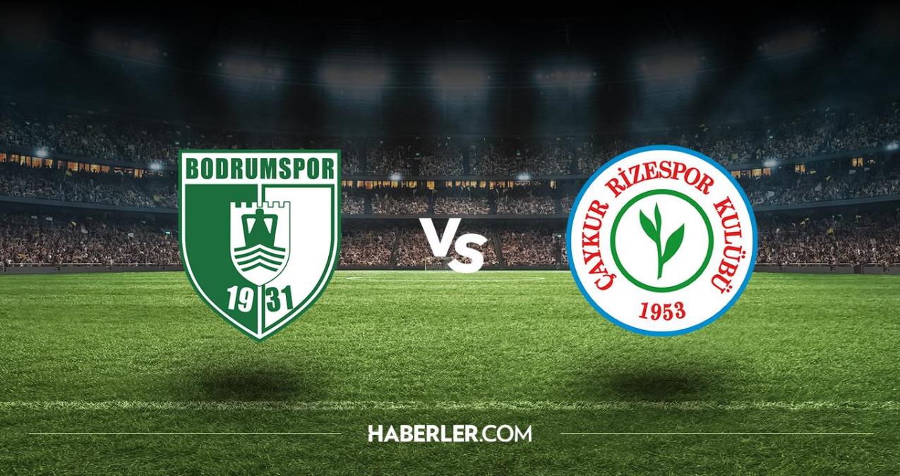 Bodrumspor – Ç.Rizespor maçı ertelendi mi? Bodrumspor – Ç.Rizespor maçı oynanacak mı, ne zaman oynanacak?