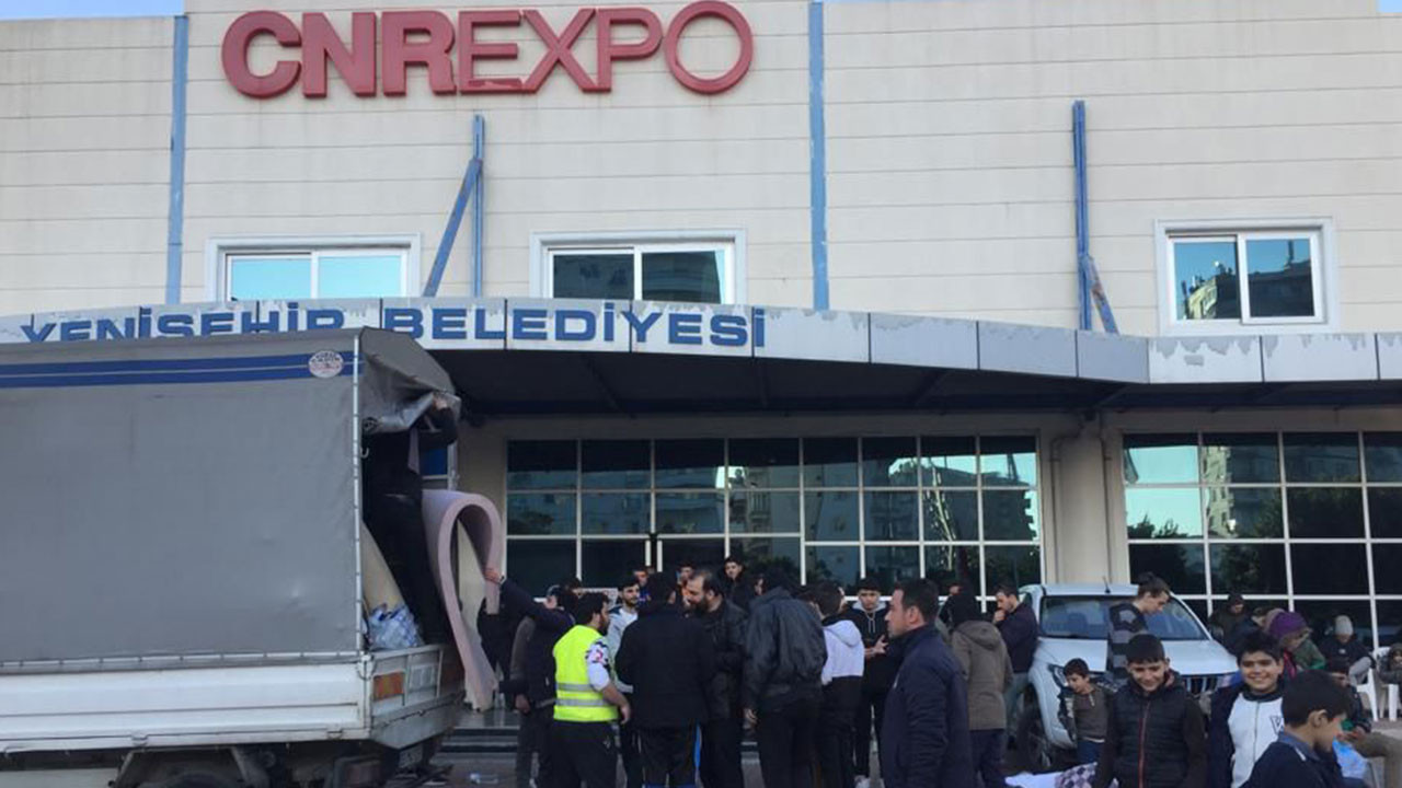 CNR Expo Mersin Yenişehir bu defa depremzedeler için açıldı