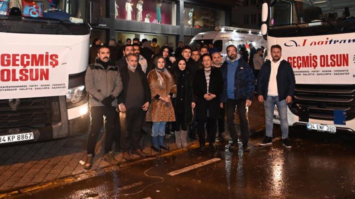 Deprem bölgesine 82 tır yardım gönderen Tuzla Belediyesi’nin seferberliğine Haberler.com da destek verdi