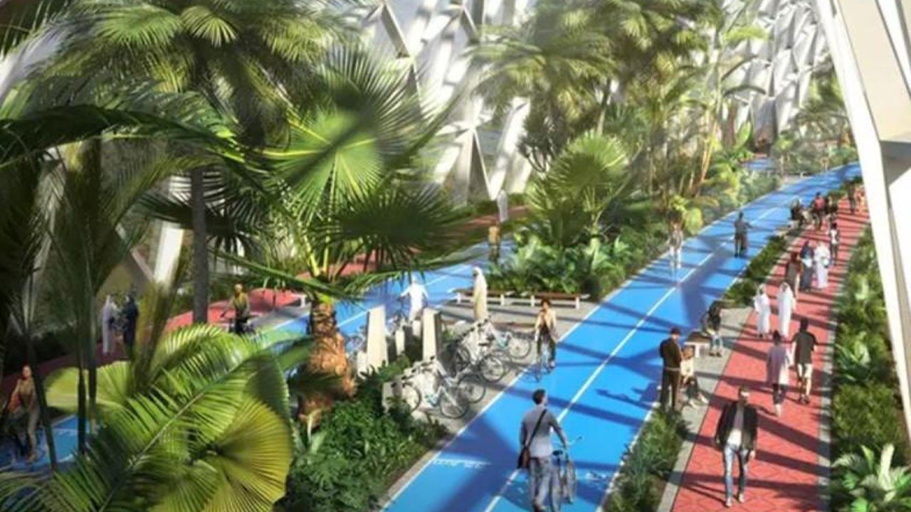 Dubai 93 km’lik sürdürülebilir üstü kapalı yeşil yol inşa ediyor
