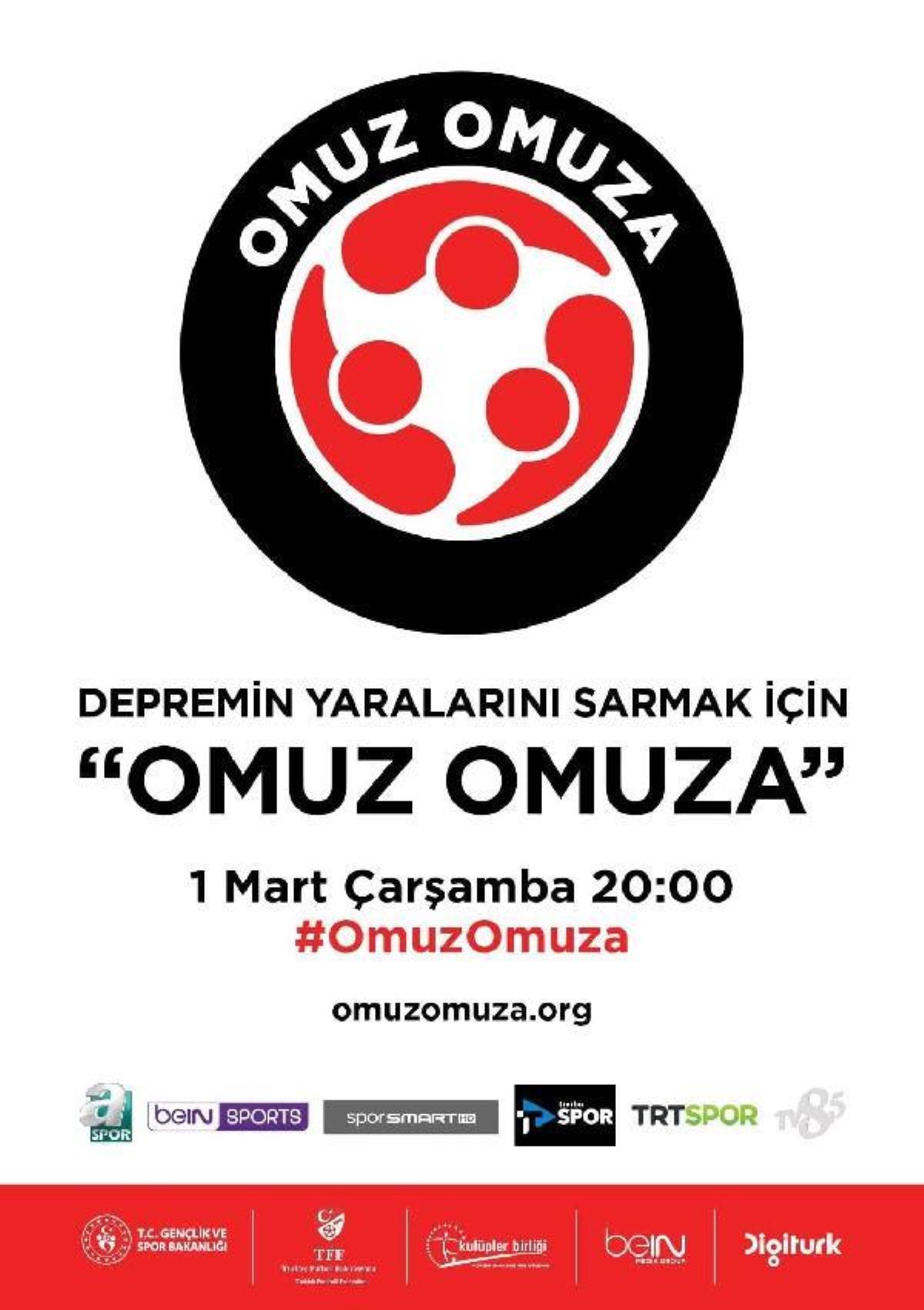 Futbol dünyasından ‘Omuz Omuza’ projesi