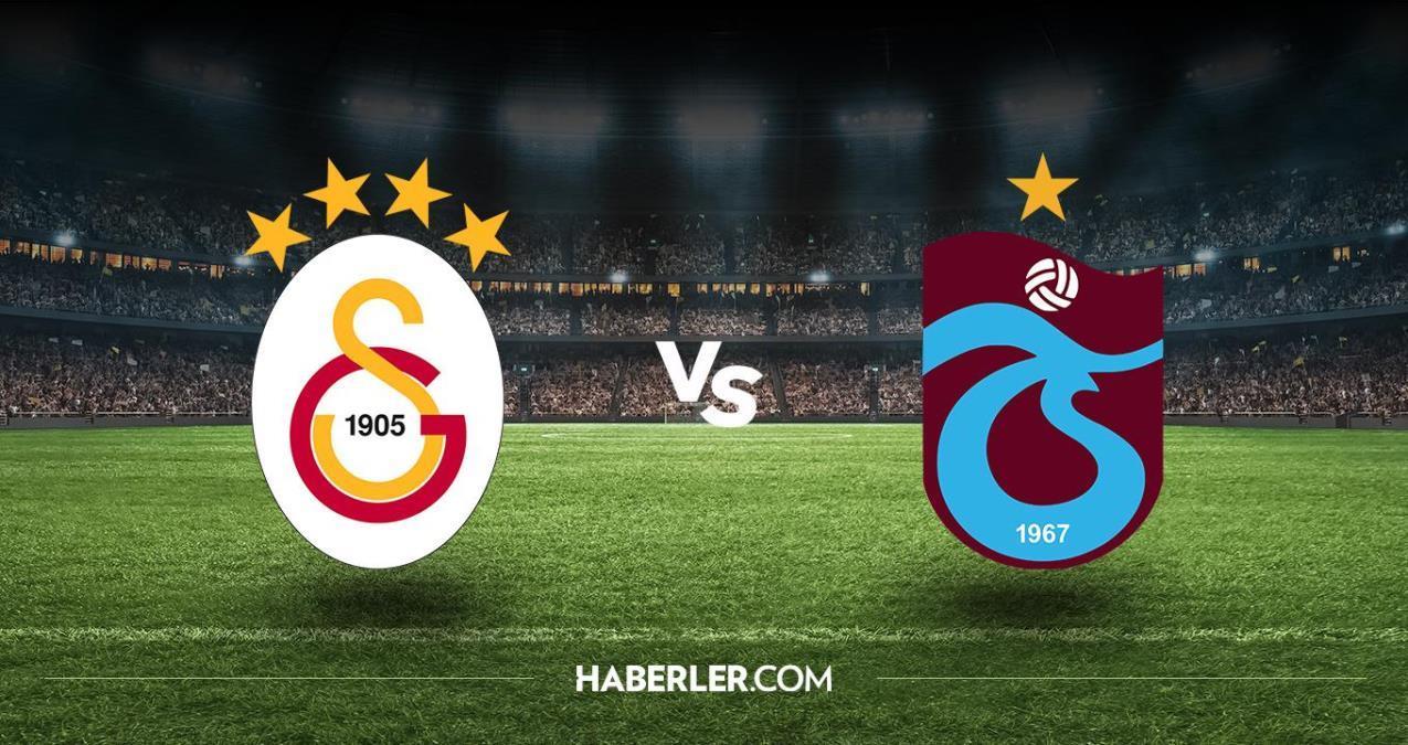 Galatasaray – Trabzonspor muhtemel 11! Galatasaray – Trabzonspor ilk 11’ler belli oldu mu?