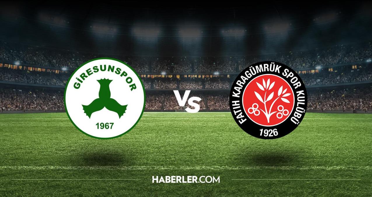 Giresunspor – Fatih Karagümrük maçı ertelendi mi? Giresunspor – Fatih Karagümrük maçı oynanacak mı, ne zaman oynanacak?