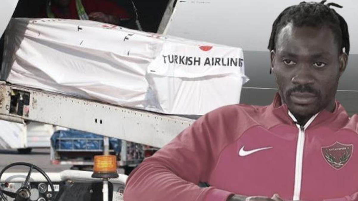 Göz yaşartan görüntü! Hataysporlu Christian Atsu’nun cenazesi böyle gönderildi