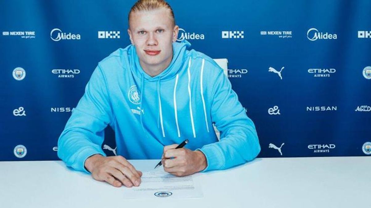 Haaland’dan çılgın imza! Ronaldo ve Messi’den daha zengin olacak