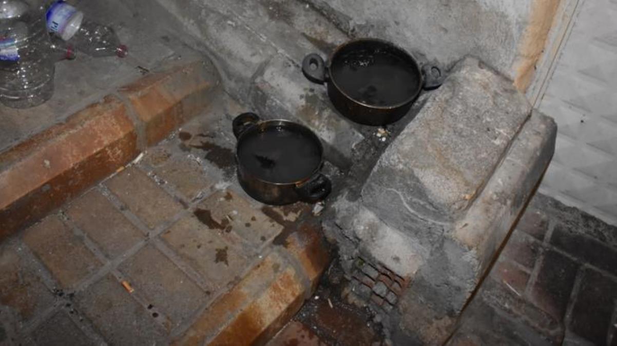 Isınmak için tencerede kömür yakan 10 kişi zehirlendi