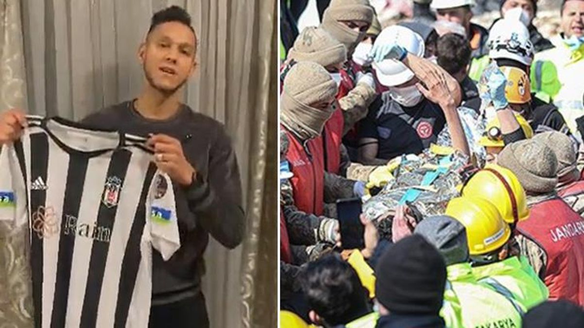 Josef de Souza, 128. saatte enkazdan çıkarılan Arda Can Övün’e verdiği forma sözü tuttu