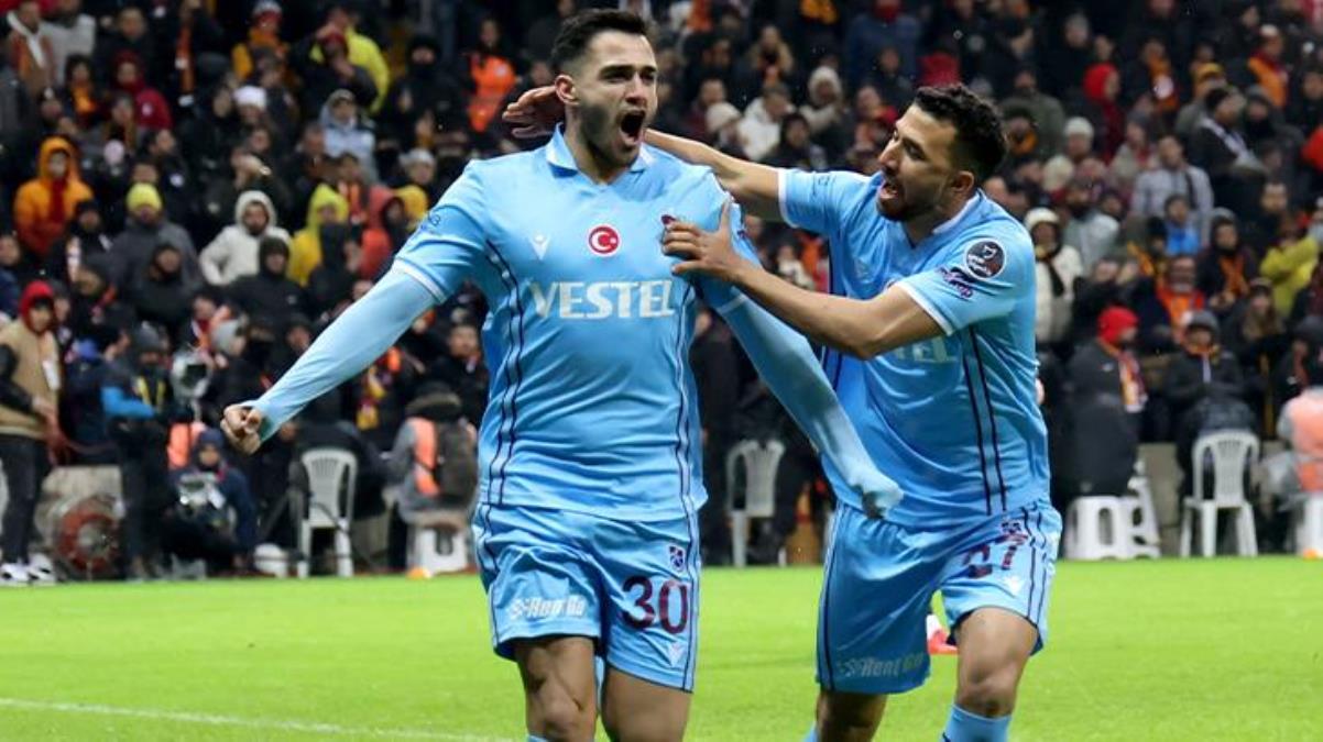 Maxi Gomez, Trabzonspor’un Süper Lig tarihinde Galatasaray’a attığı en erken golü kaydetti
