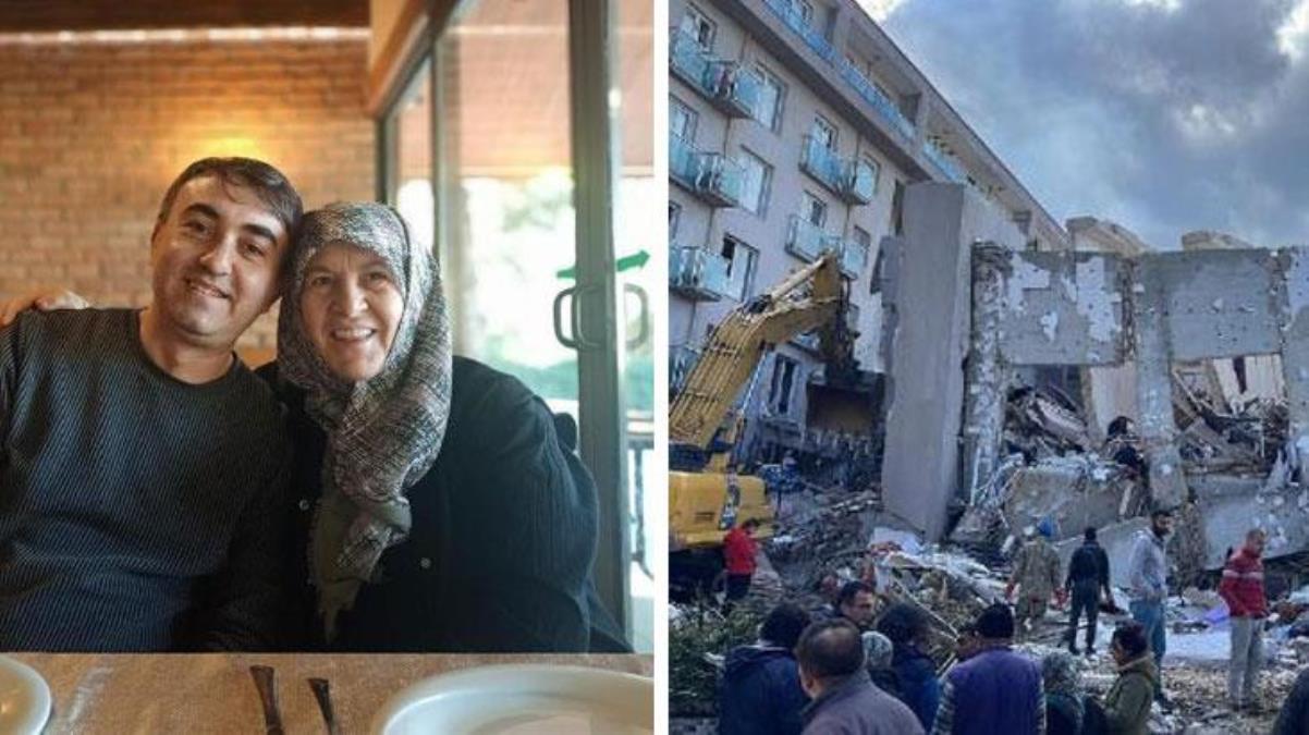 Oğluna misafirliğe giden kadın, depreme yakalandı! Enkazın altındaki anneden haber alınamıyor