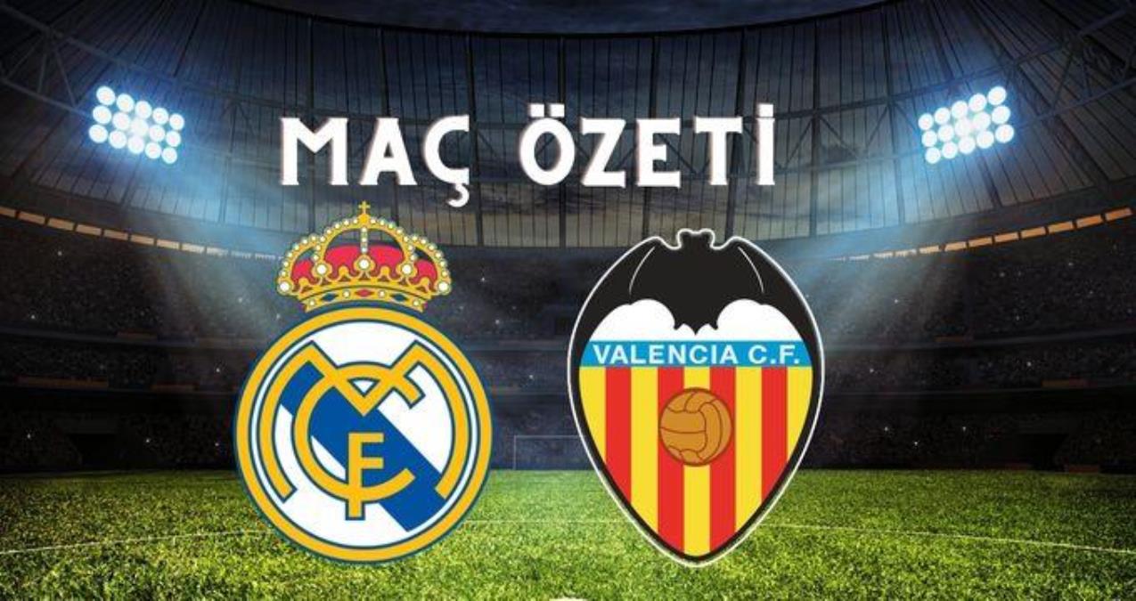 Real Madrid – Valencia maç özeti! (VİDEO) Real Madrid maçı özeti izle! Real Madrid Valencia maçı kaç kaç bitti?
