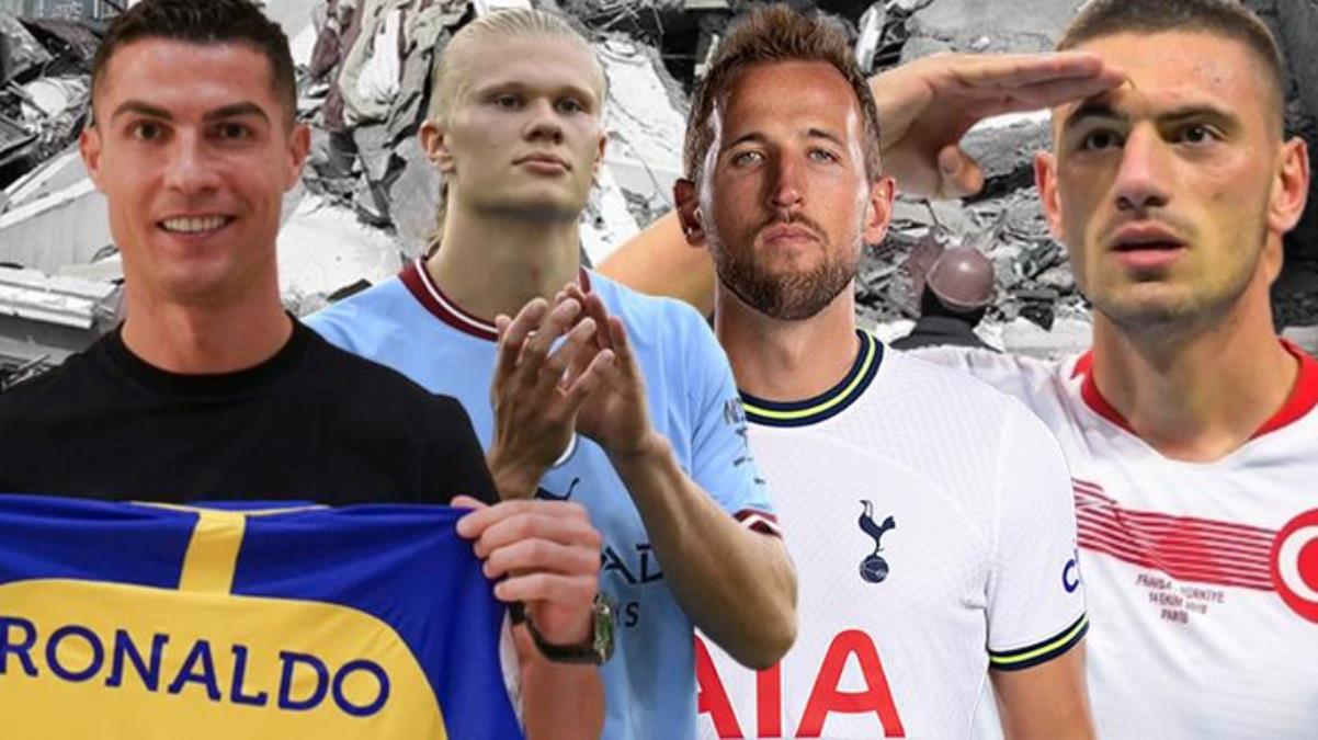 Ronaldo’dan sonra hepsi el uzattı! Futbolun starlarından Merih’in depremzedeler için başlattığı kampanyaya destek yağdı