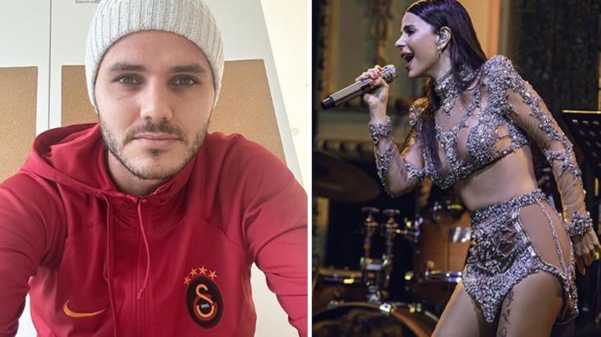 Sosyal medya alev aldı! Icardi’ye ünlü popçu Simge Sağın’dan kalpli cevap