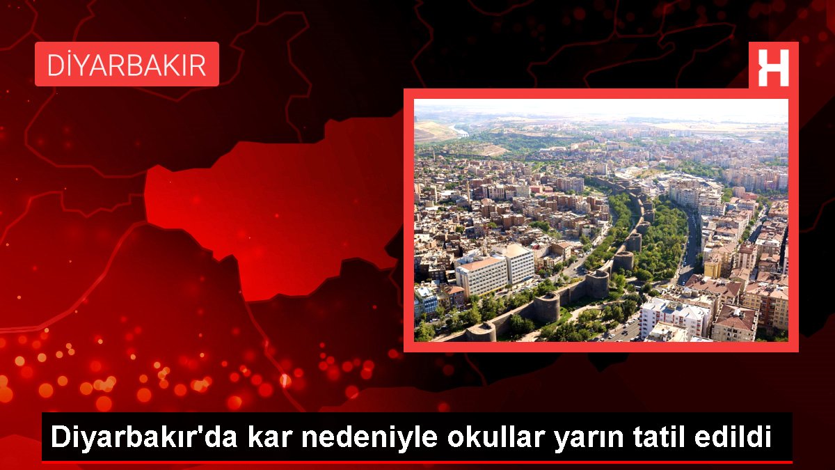 Tunceli’de kar nedeniyle okullar yarın tatil edildi