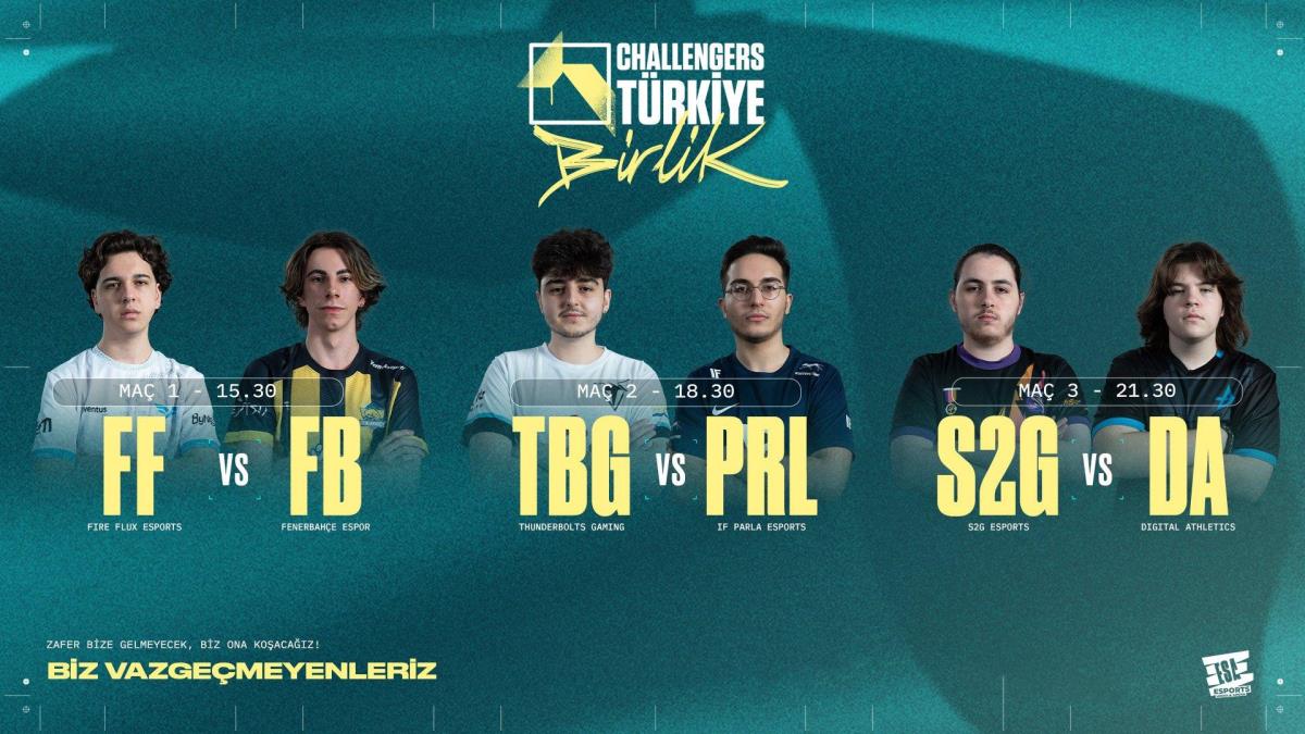 VALORANT Challengers Türkiye Birlik Ligi 5. Hafta 2. Gün maçları sonuçlandı