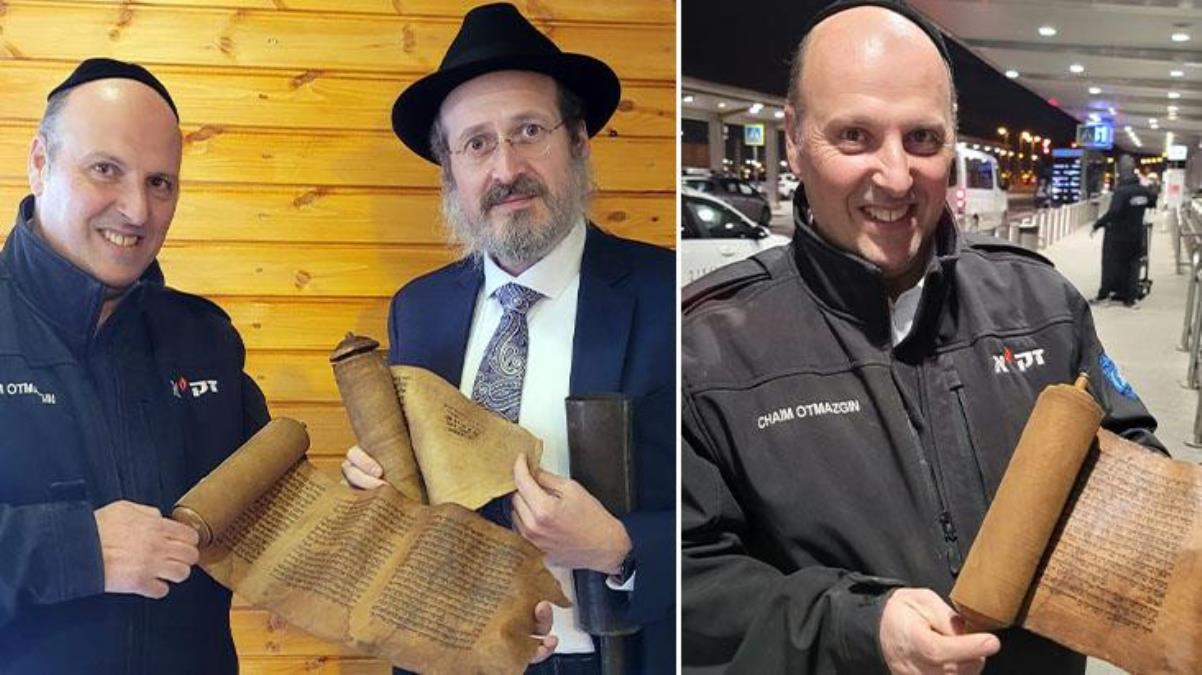 Yardım için ülkemize gelen İsrail ekibinin, tarihi eseri yanlarında götürdüğü ortaya çıktı! Türkiye Hahambaşılığı Vakfı’ndan açıklama geldi