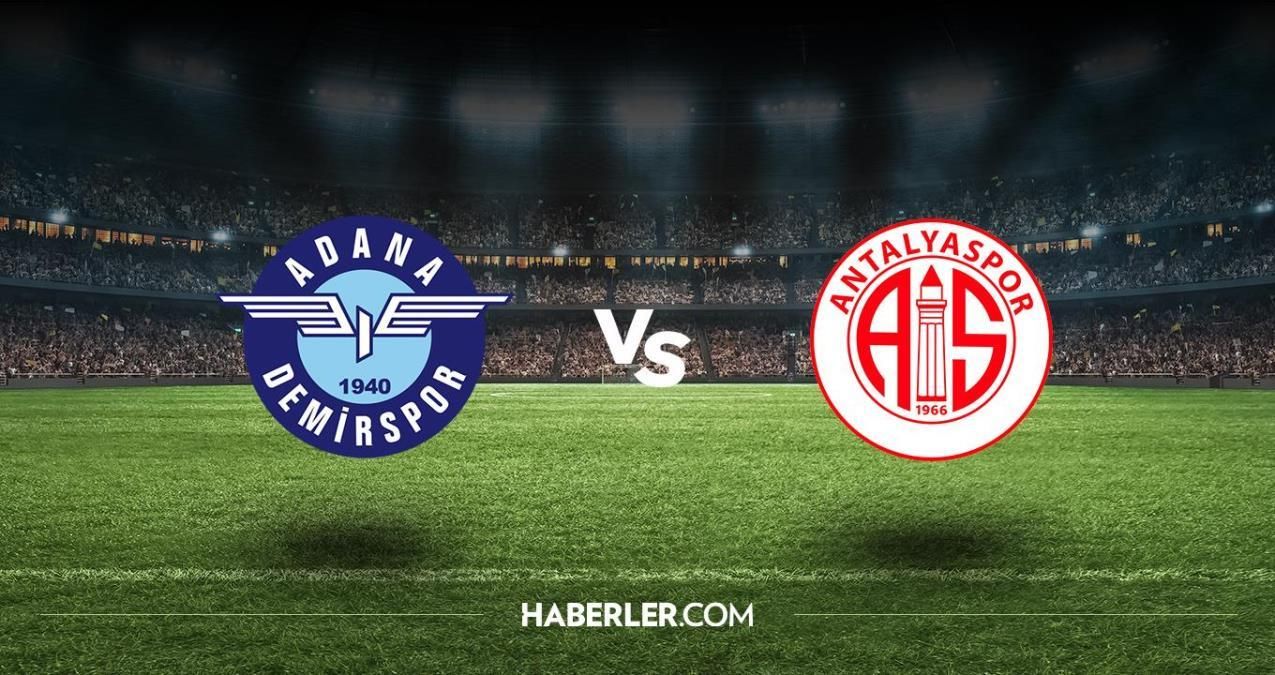Adana Demirspor – Antalyaspor maçı canlı izle! Adana Demirspor – Antalyaspor maçı canlı izleme link var mı? Adana Demirspor – Antalyaspor maçı nereden