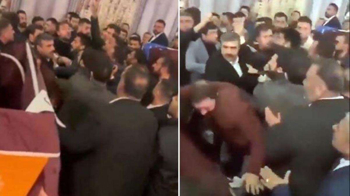 AK Parti’de olaylı temayül yoklaması! Yumruklar havada uçuştu