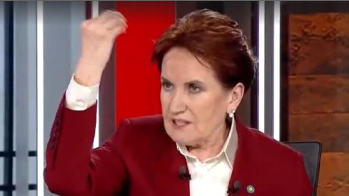 Akşener’in canlı yayında sesinin yükseldiği anlar: O kılıçla kendi boğazımı keserim