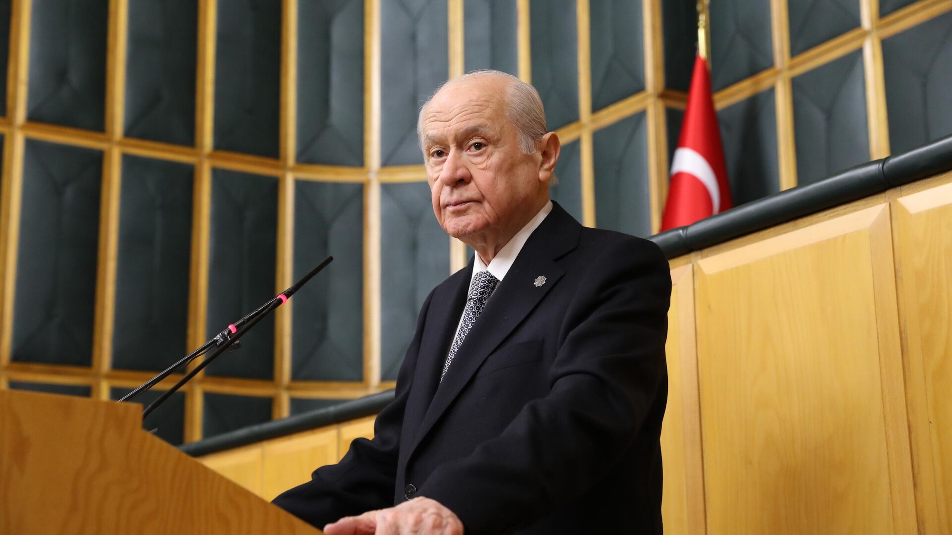Bahçeli: Türkiye tek nefes halinde yaralarını saracak güç ve kudrettedir
