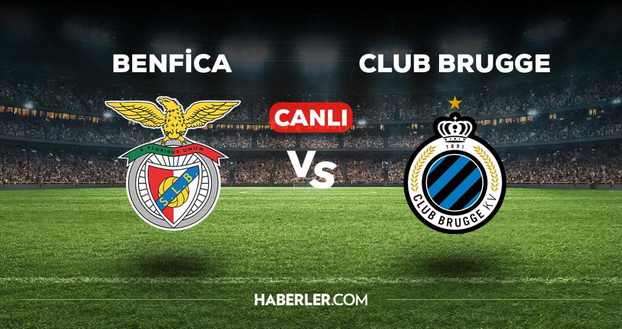 Benfica Club Brugge maçı CANLI izle! Benfica Club Brugge maçı canlı yayın izle! Benfica Club Brugge nereden, nasıl izlenir?