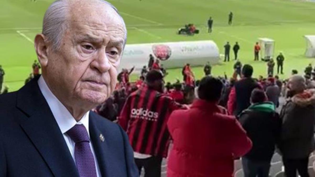 Beşiktaş’ı bırakıp Karagümrüklü olan Devlet Bahçeli’ye yeni takımının taraftarından tezahürat