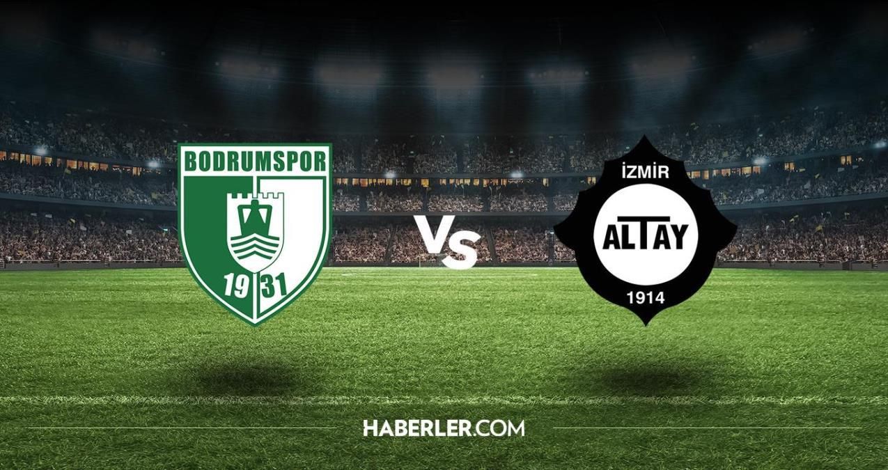 Bodrumspor – Altay maçı canlı izle! Bodrumspor – Altay maçı canlı izleme link var mı?