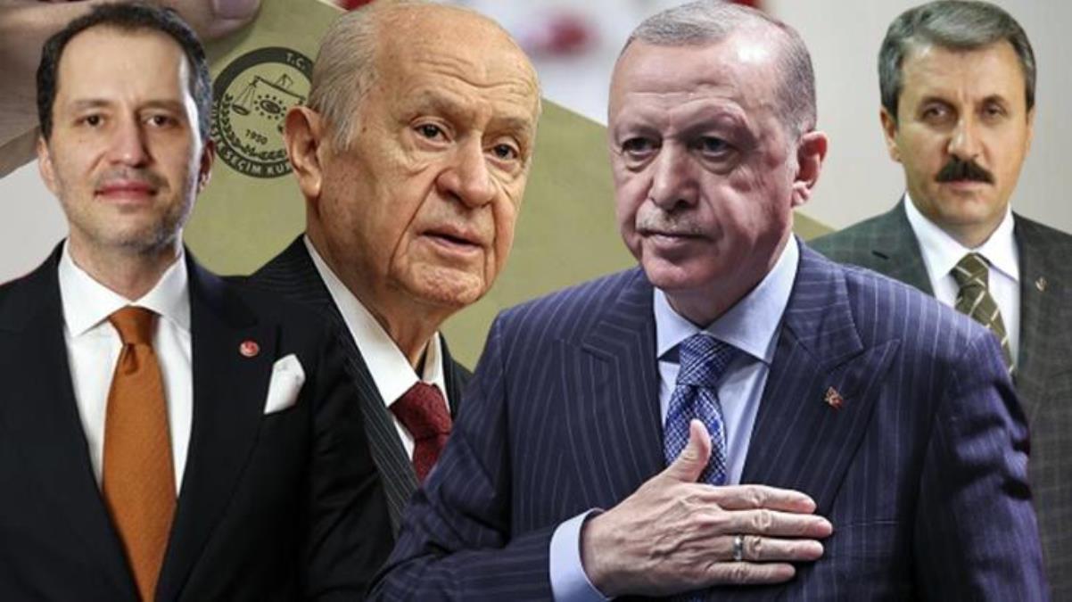 Cumhur İttifakı’nın protokolü paylaşıldı! 4 parti ayrı ayrı listelerle seçime girecek