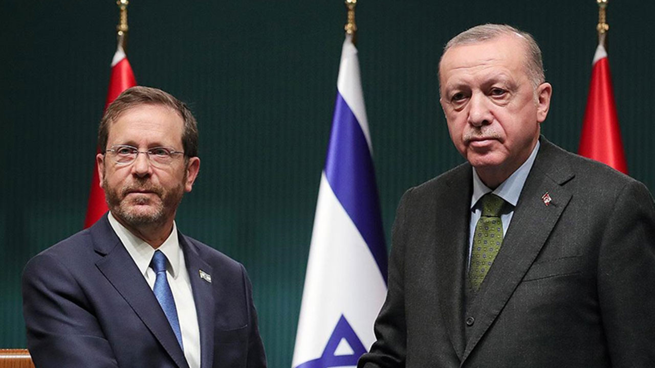 Cumhurbaşkanı Erdoğan, İsrail Cumhurbaşkanı Herzog ile telefonda görüştü