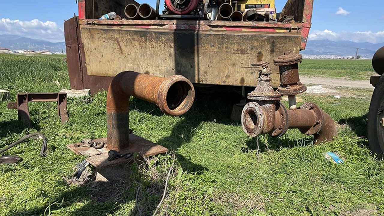 Depremler Hatay’daki su kuyularına da zarar verdi