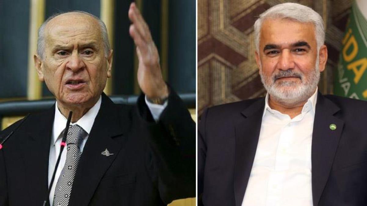 Devlet Bahçeli’den, seçimlere AK Parti listelerinden girecek HÜDA PAR’la ilgili ilk yorum