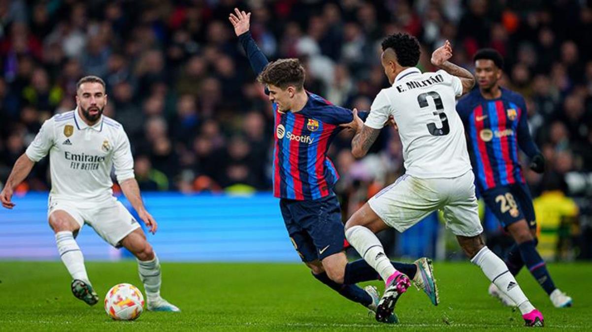 El Clasico’da zafer Barcelona’nın! Real Madrid, dev maçı isabetli şut atamadan tamamladı