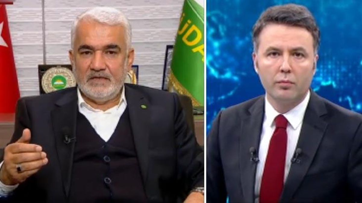 HÜDA PAR Genel Başkanı’na canlı yayında açık açık soruldu: Hizbullah terör örgütü mü?