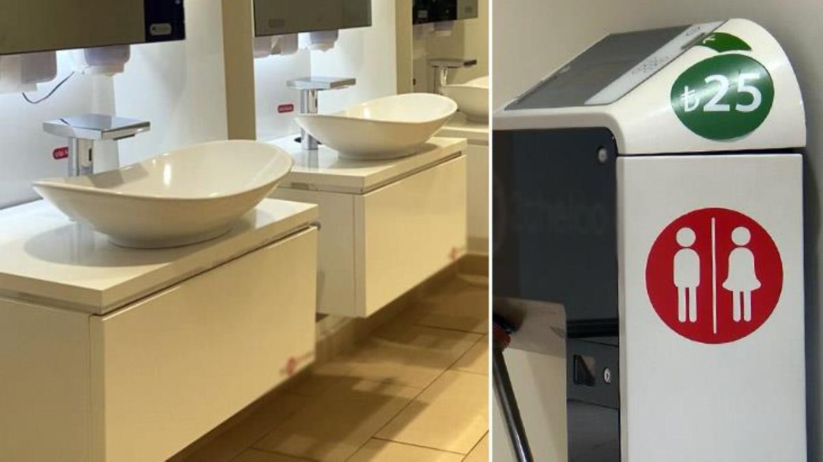İstanbul’daki AVM’de VIP tuvaletin ücreti 25 lira oldu