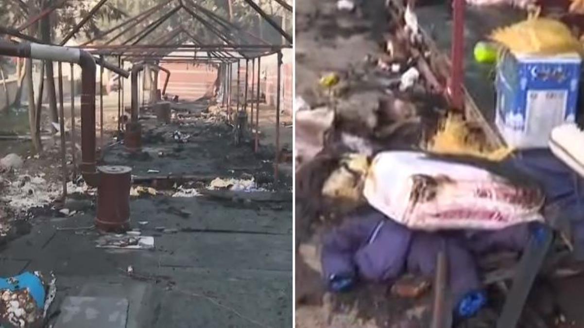 Kahramanmaraş’ta korku dolu gece! Tüm uyarılara rağmen kullanılan elektrikli soba 8 çadırı küle çevirdi