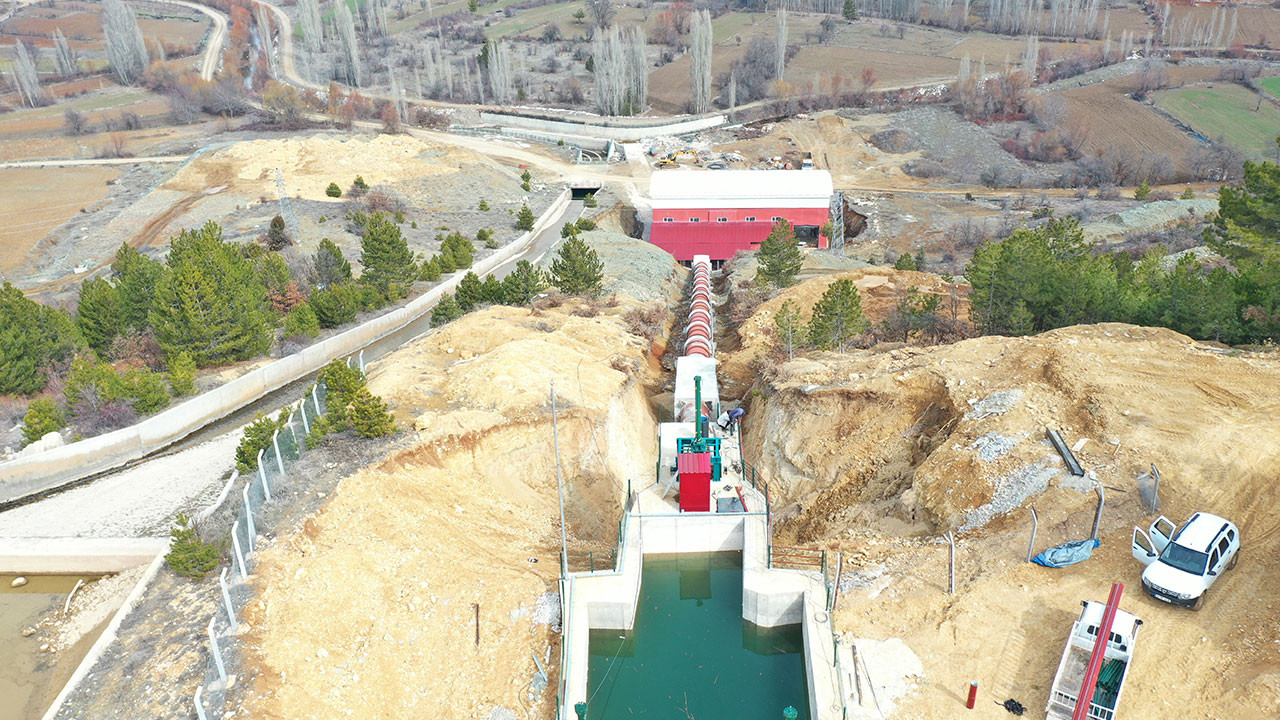 Konya’da Akça HES 10 bin hanenin elektrik ihtiyacını karşılayacak