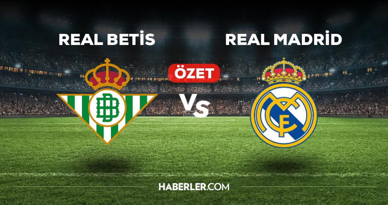 Real Betis Real Madrid maç özeti! (VİDEO) Real Betis Real Madrid maçı özeti izle! Real Betis Real Madrid maçı kaç kaç bitti?