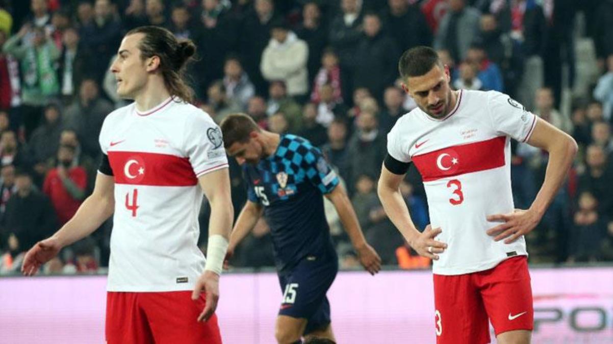 Son Dakika: A Milli Futbol Takımımız, Hırvatistan’a 2-0’lık skorla kaybetti