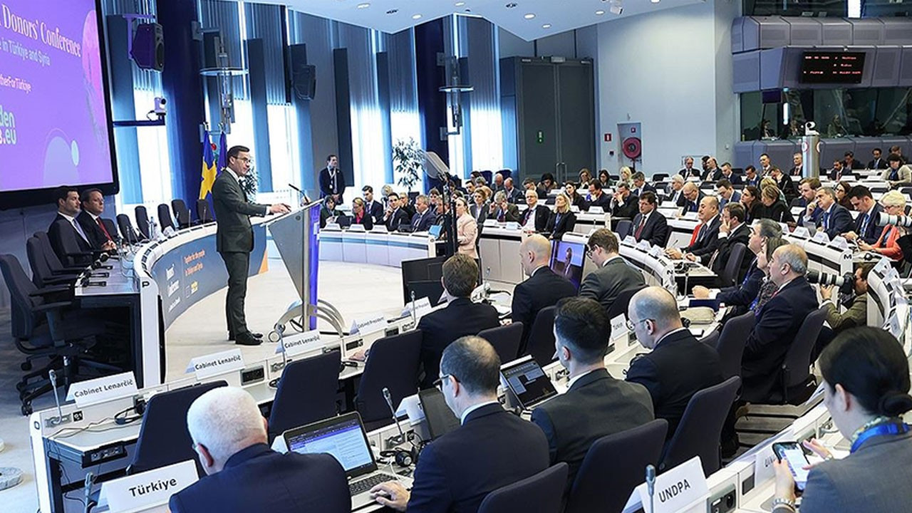 Türkiye ve Suriye’ye 7 milyar avroluk yardım taahhüdü