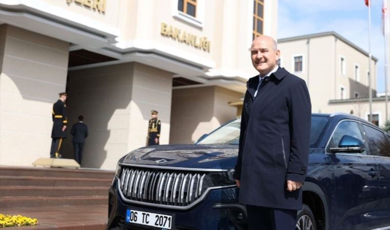 Soylu, Togg’u böyle övdü: Gazına basıyorsun gidiyor